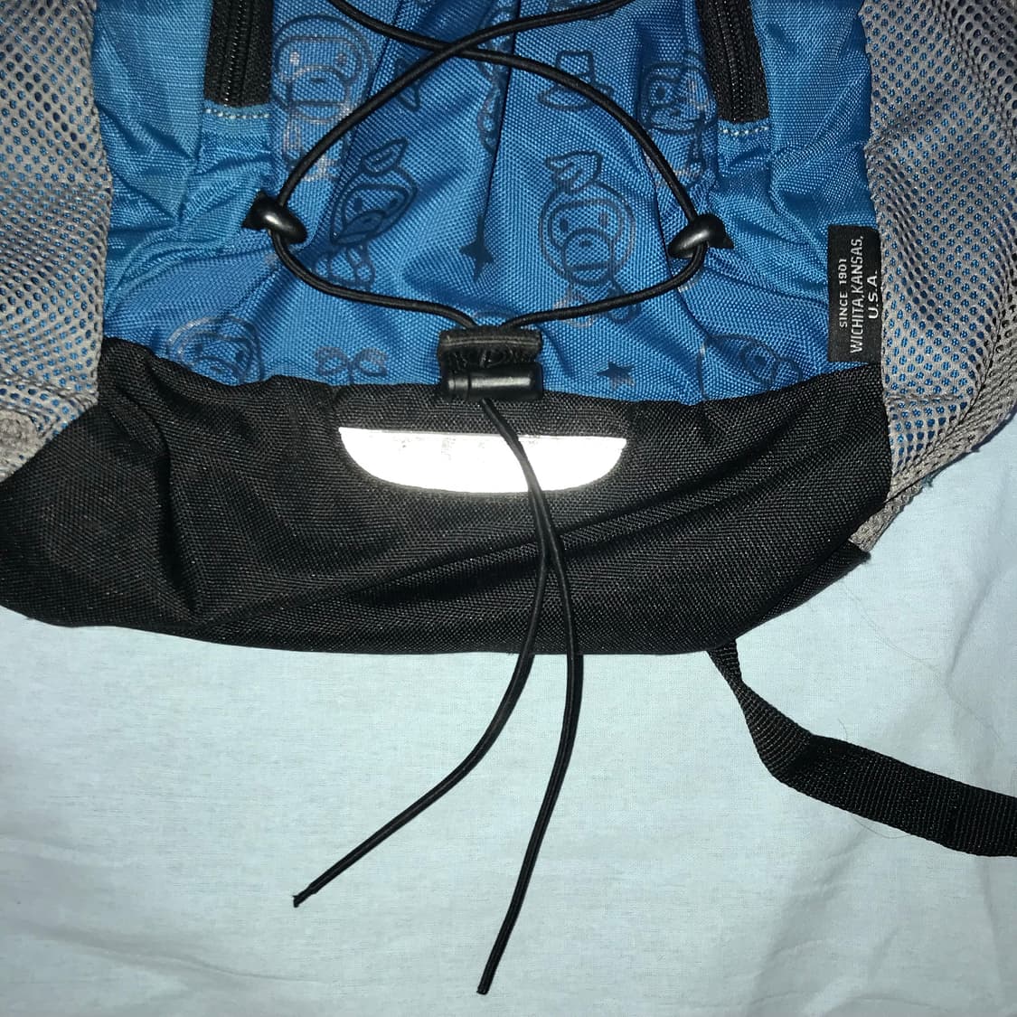 베이비 마일로 백팩 콜맨 콜라보 베이프 가방 빈티지 상품이미지7