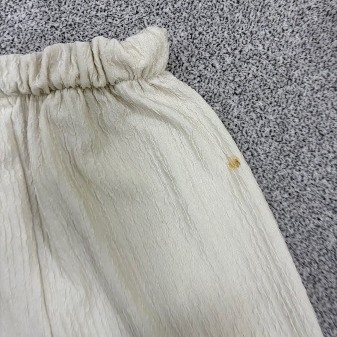 실측확인 빈티지 여성 허리밴딩 와이드 팬츠 0623J2 상품이미지3