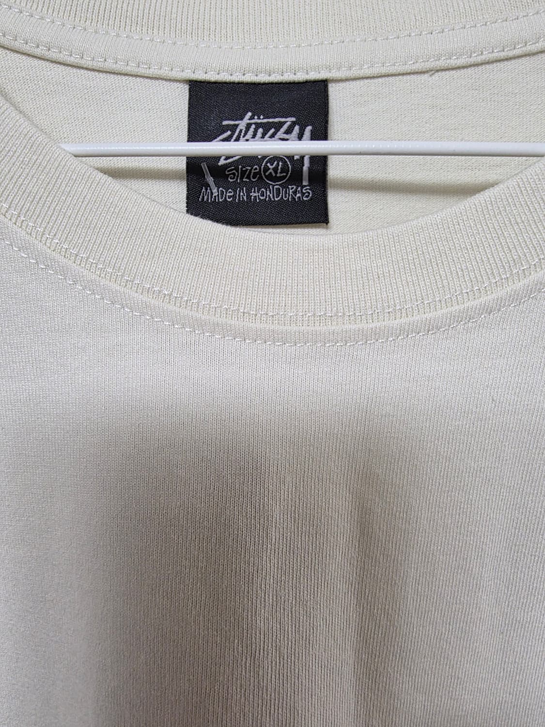 스투시 다이스 반팔 티셔츠 아이보리 xl 상품이미지4