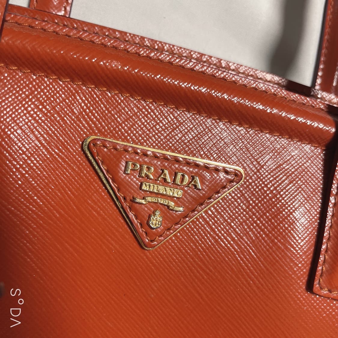 프라다 오렌지 사피아노 토트겸 크로스백 상품이미지6