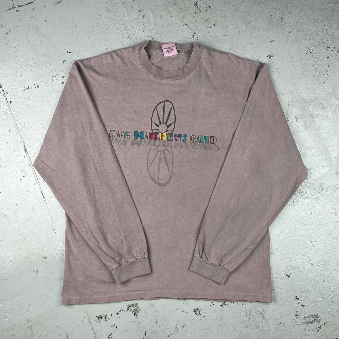데이브 매튜스 밴드 쉐도우 로고 롱슬리브 상품이미지1