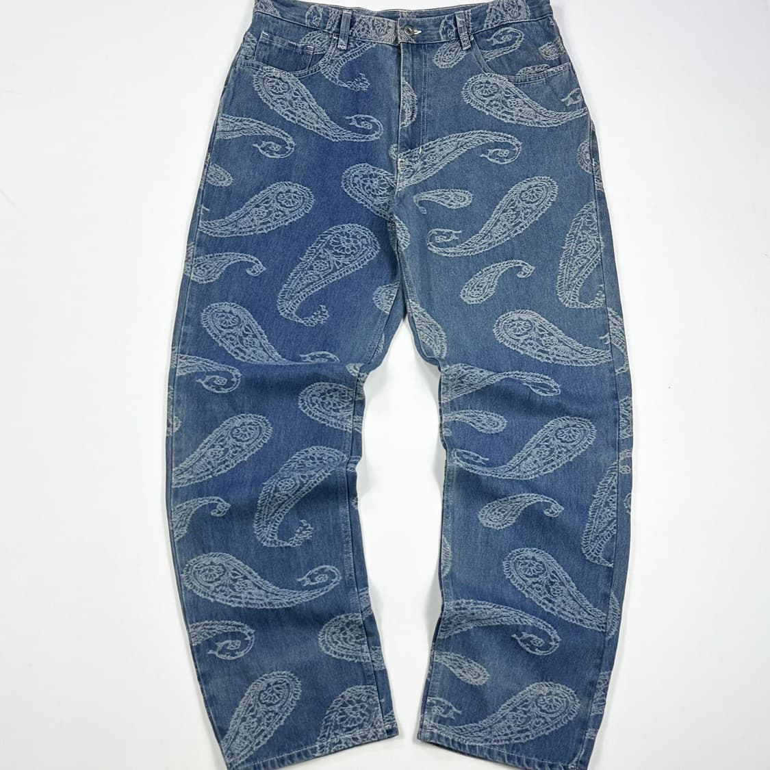 디스이즈네버댓 페이즐리 릴렉스드 데님팬츠 L 상품이미지2