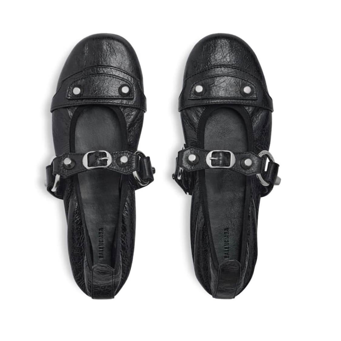 Balenciaga 발렌시아가 시티 레더 발레리나 플랫 슈즈 240 상품이미지1