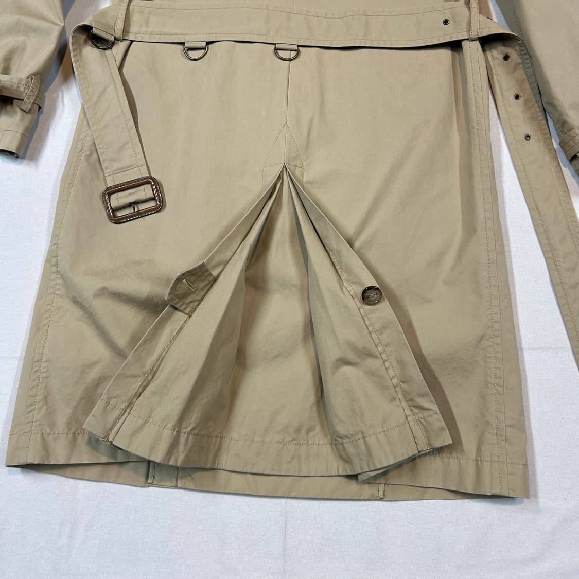 여S) 폴로 랄프로렌 베이지 벨티드 트렌치코트 상품이미지7