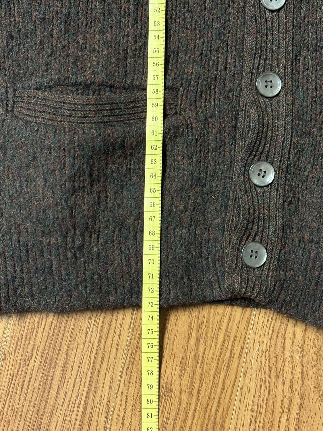 60s 맥그리거 울/모헤어 니트 카디건 상품이미지6