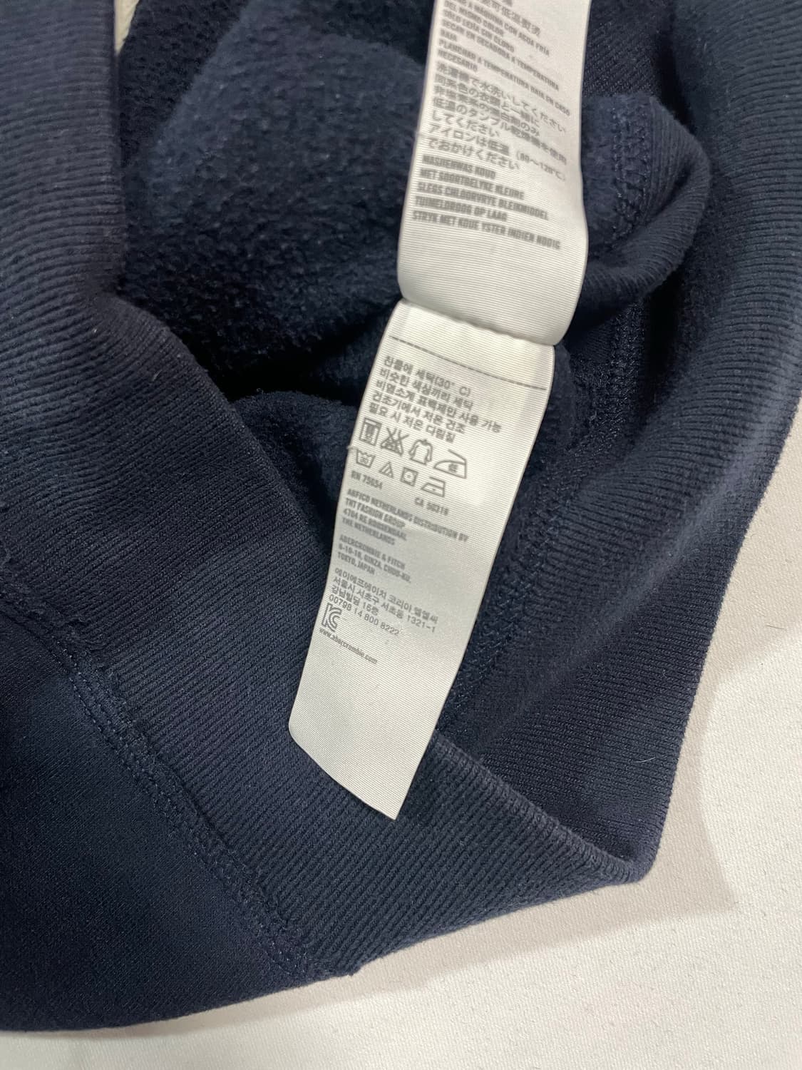 아베크롬비 딱붙 써멀 후드집업  상품이미지6