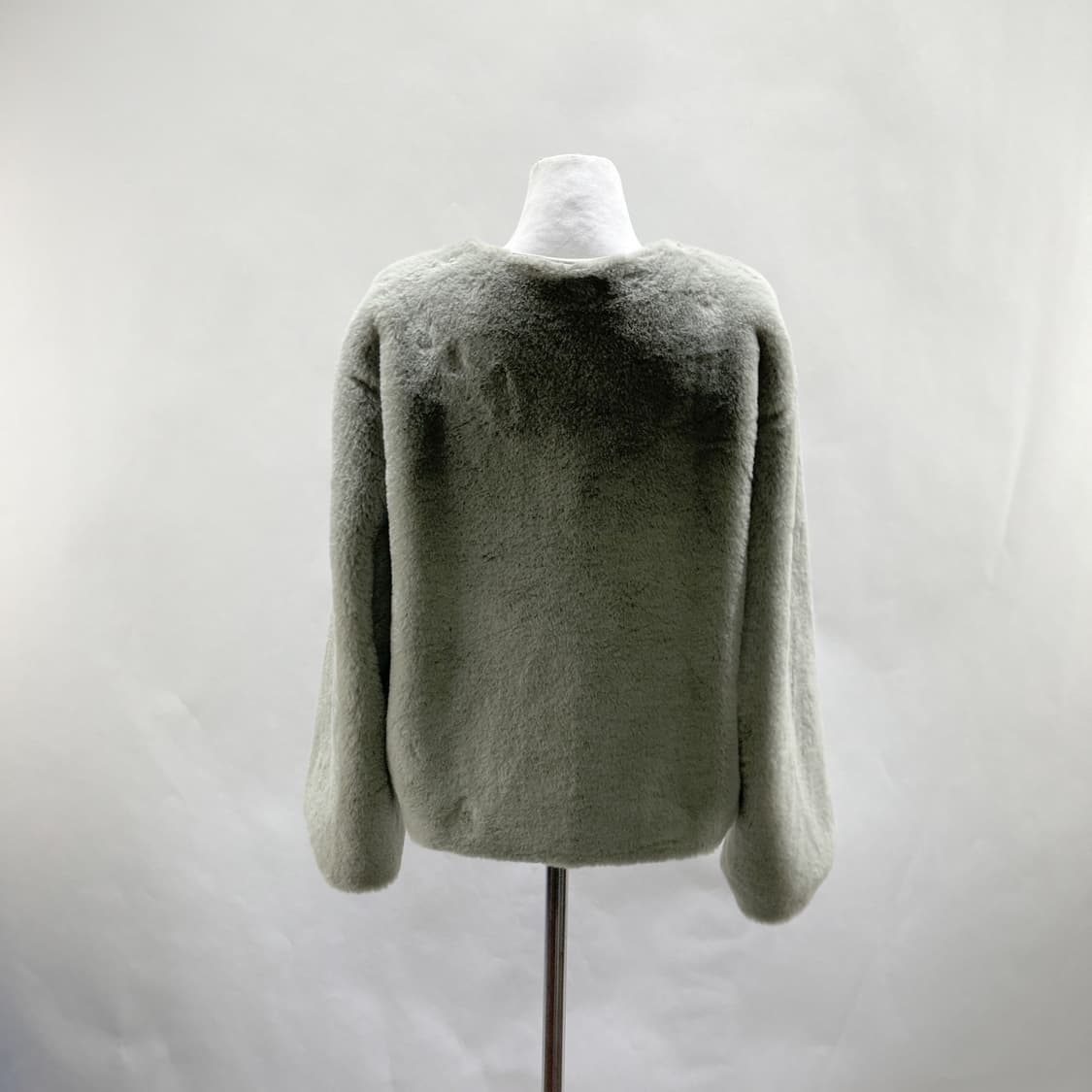 여성 퍼자켓 올리브그린 최상 free 상품이미지3