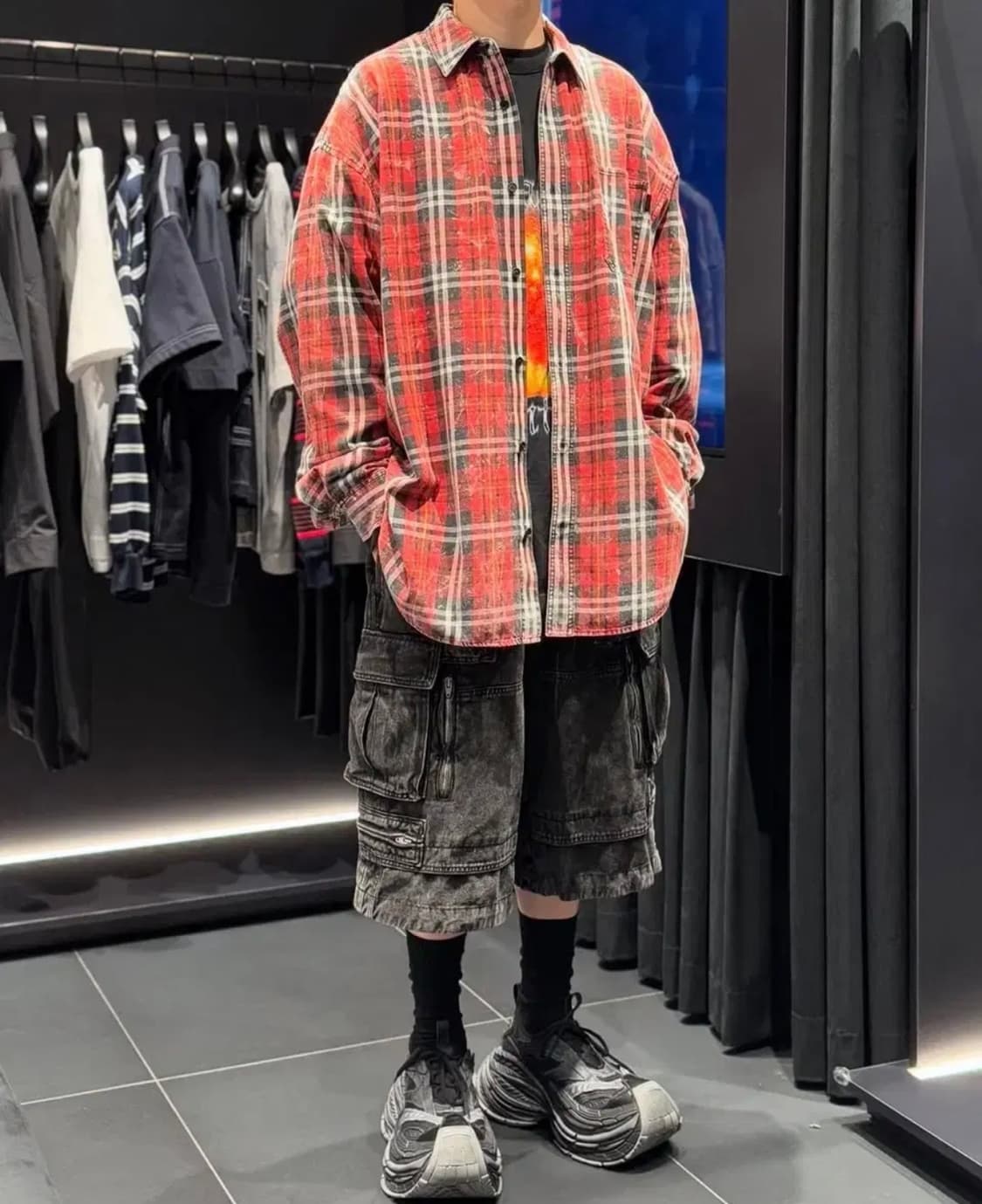 (구합니다)준지 아일랜드 맥스핏 셔츠44사이즈 상품이미지1