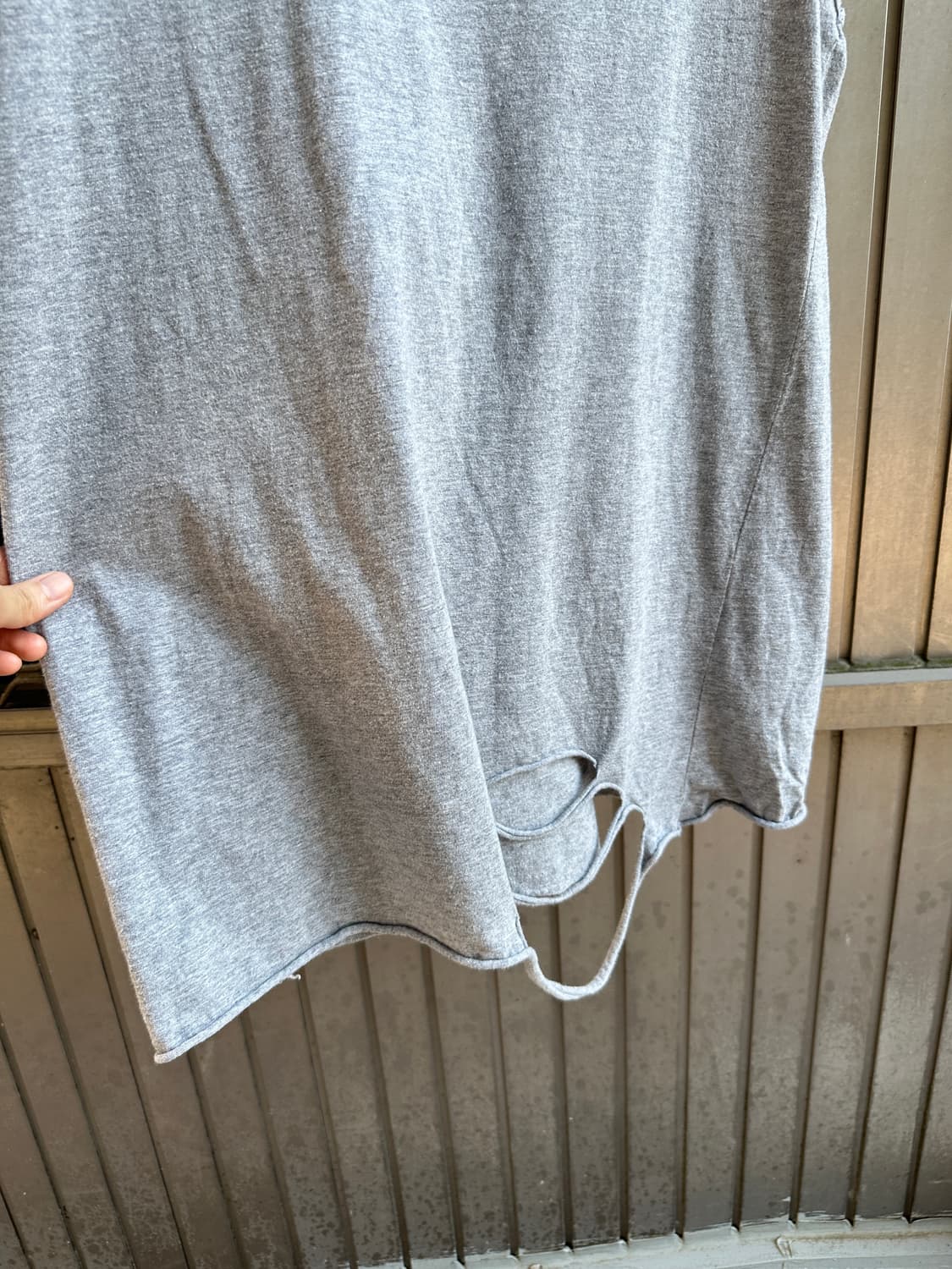NONE vintage hem sleeveless 상품이미지3
