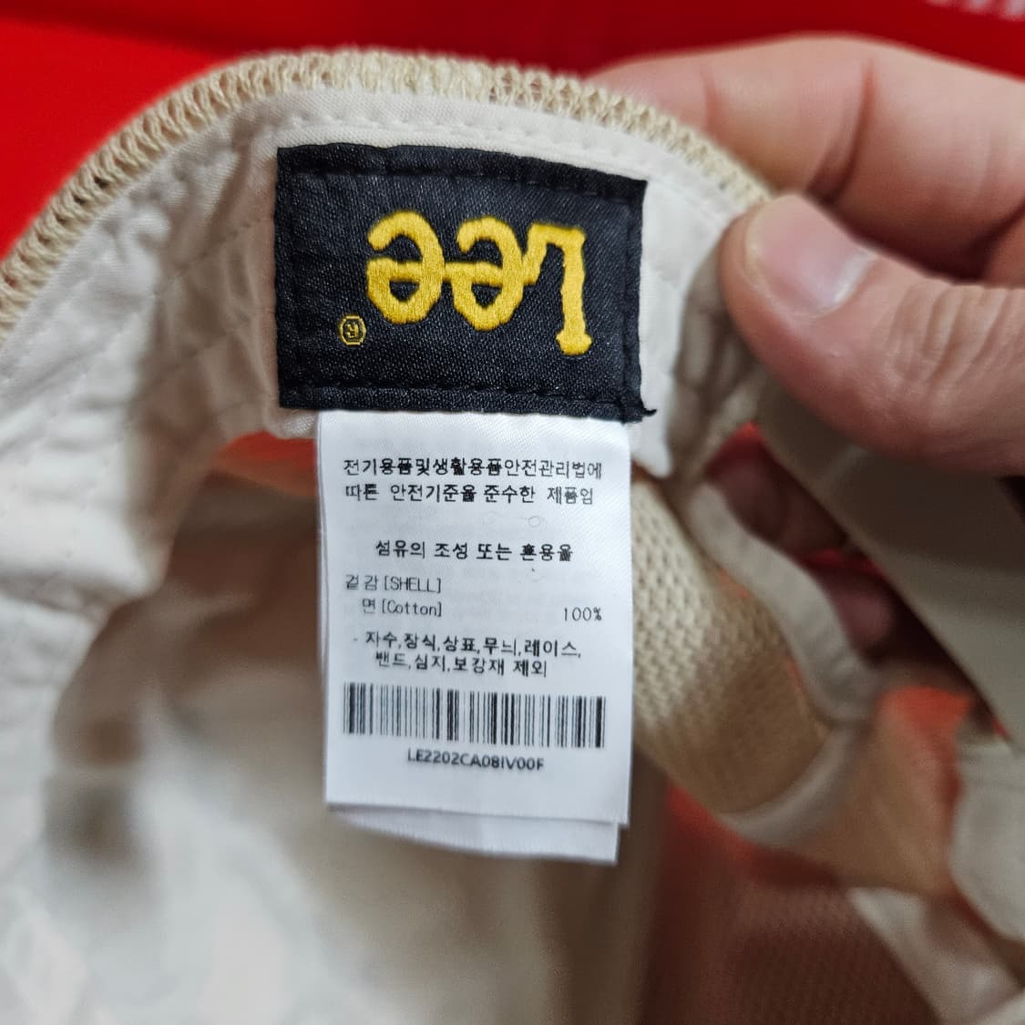 리(Lee) 22ss 빈티지 레터링 매쉬캡 Free 상품이미지5