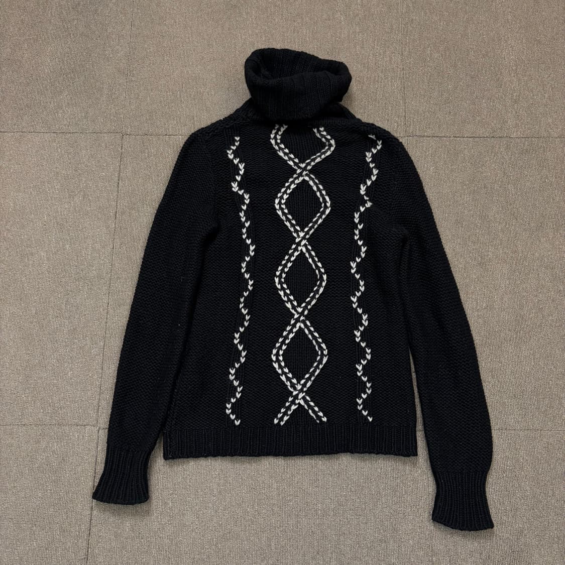 maxmara 막스마라 우먼스 알파카 울 터틀넥 니트 상품이미지5