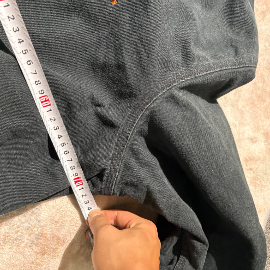 칼하트 90‘s J131자수 커스텀 후드자켓 상품이미지7