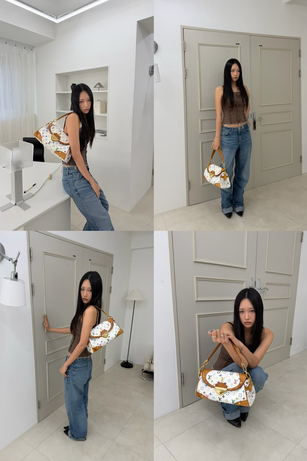 루이비통 멀티컬러 비버리 숄더백 상품이미지2