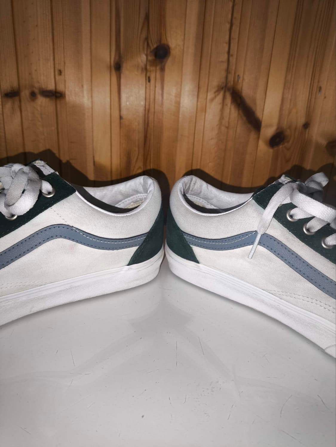 270mm 반스 올드스쿨 레더 그린  상품이미지7