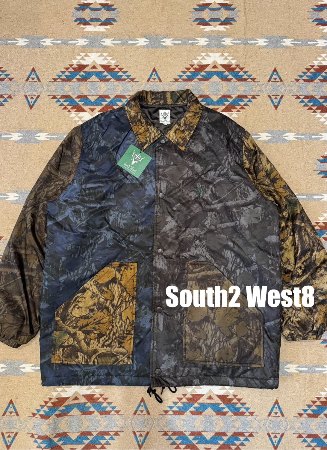 [M][100] South2 West8 남이서팔 필링 코치 자켓 상품이미지1