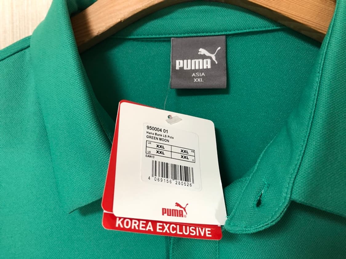 푸마골프 하나파이낸셜그룹 챔피언십 골프티셔츠 XXL 상품이미지4