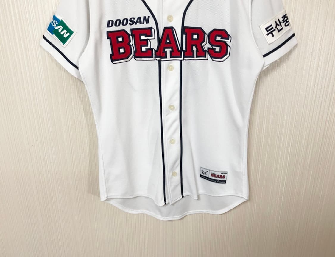 KBO 위팬 두산베어스 홈유니폼/져지 M(95) #39 이종욱 상품이미지3