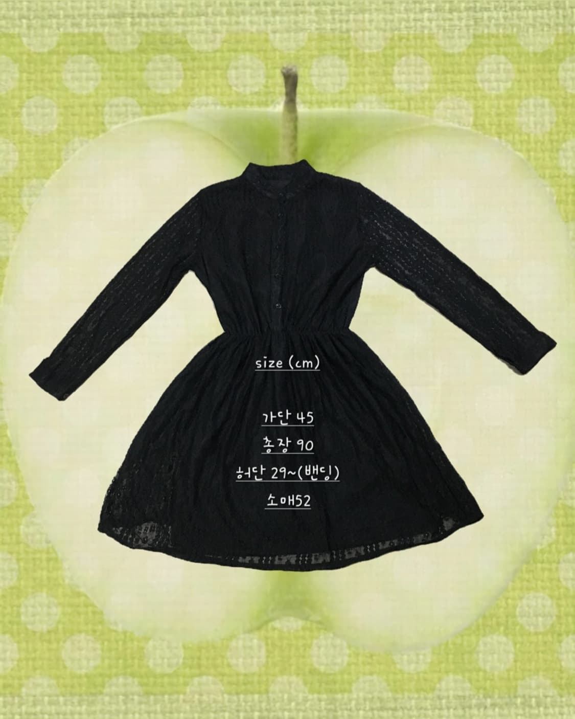 웬즈데이 고스로리 원피스🎃 할로윈 파티의상👻  상품이미지5