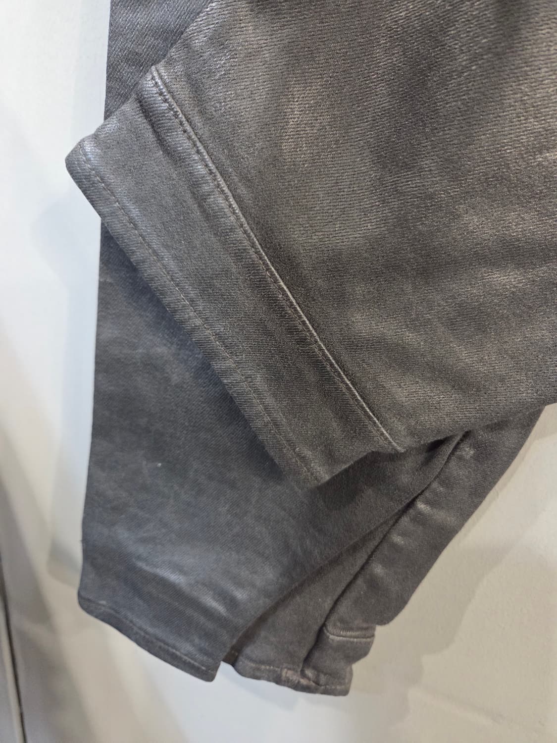 G-STAR블랙 코팅 바이커 스타일 바지(W28/L30)디피용 상품이미지5