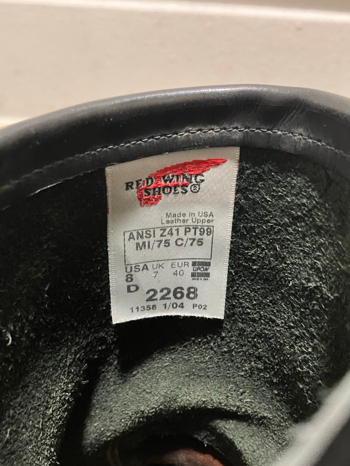 [8D] 레드윙 2268 pt99 엔지니어부츠 상품이미지9