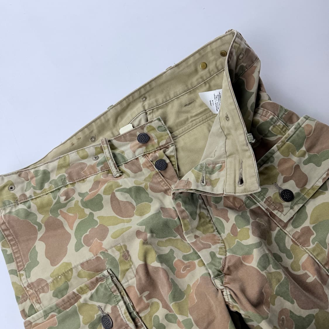 RRL 더블알엘 덕카모 코튼 하프팬츠 상품이미지8
