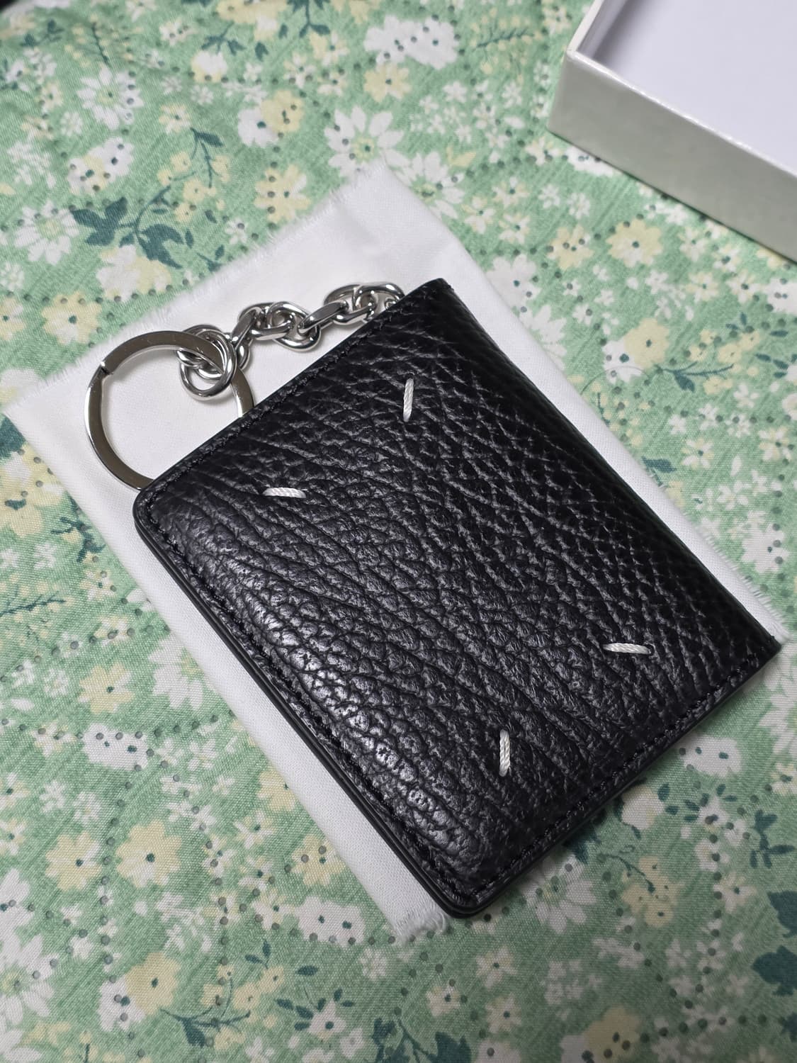 [OS] 마르지엘라 키링 카드 지갑 블랙 상품이미지1