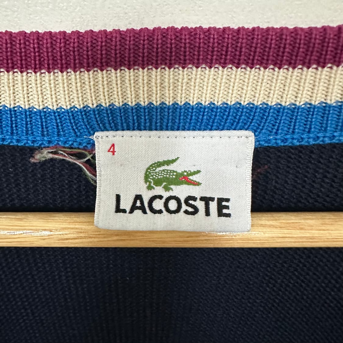 라코스테 니트가디건L 상품이미지3