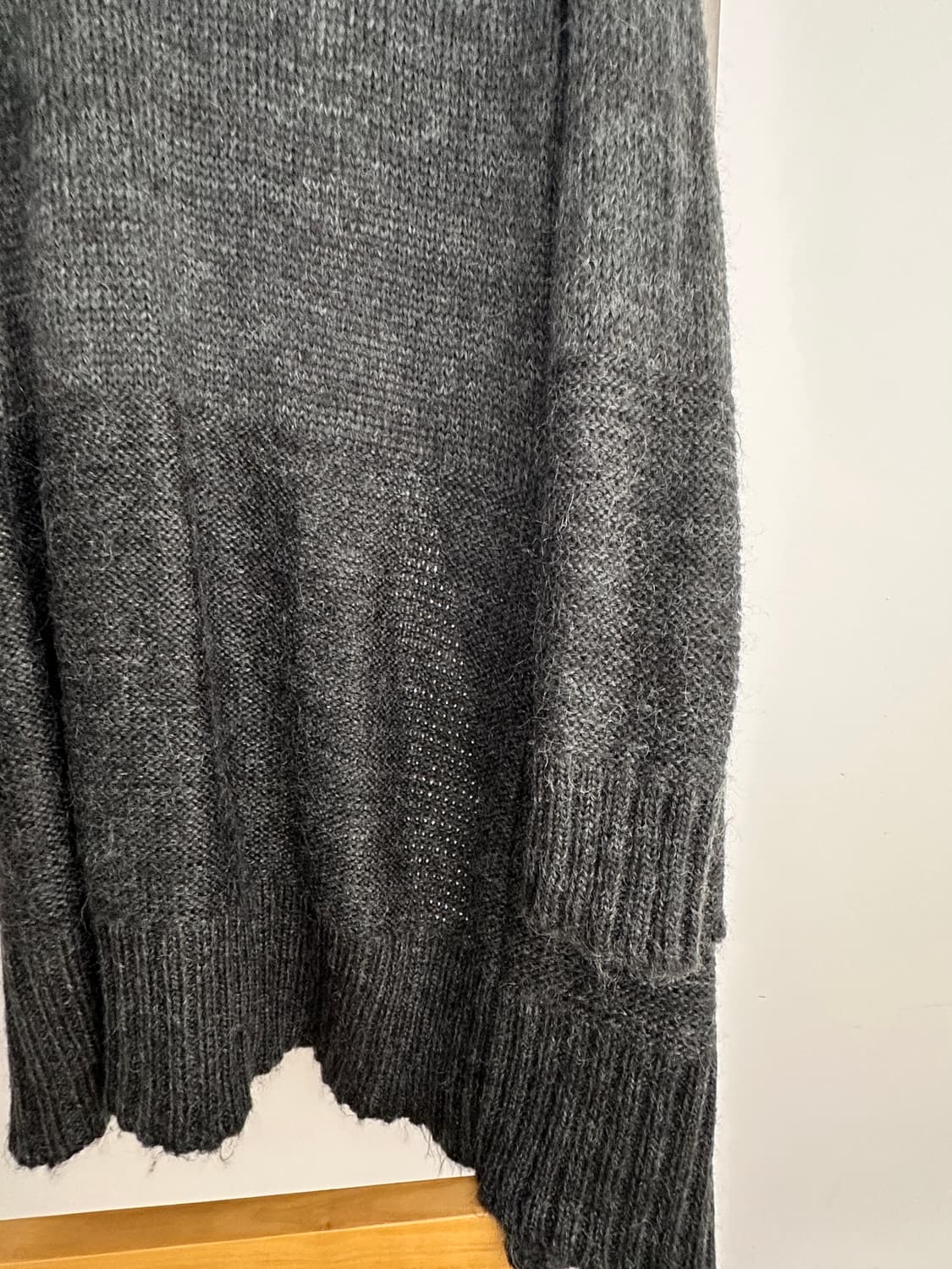 톰보이 진 니트 롱 가디건 상품이미지6