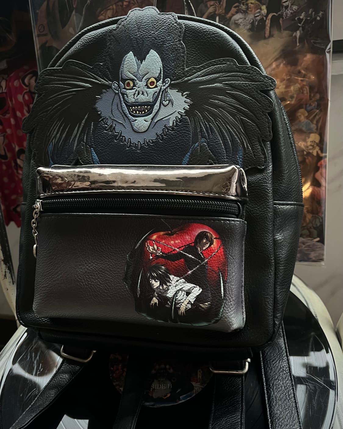 Death Note 3D Ryuk Leather Backpack 상품이미지5