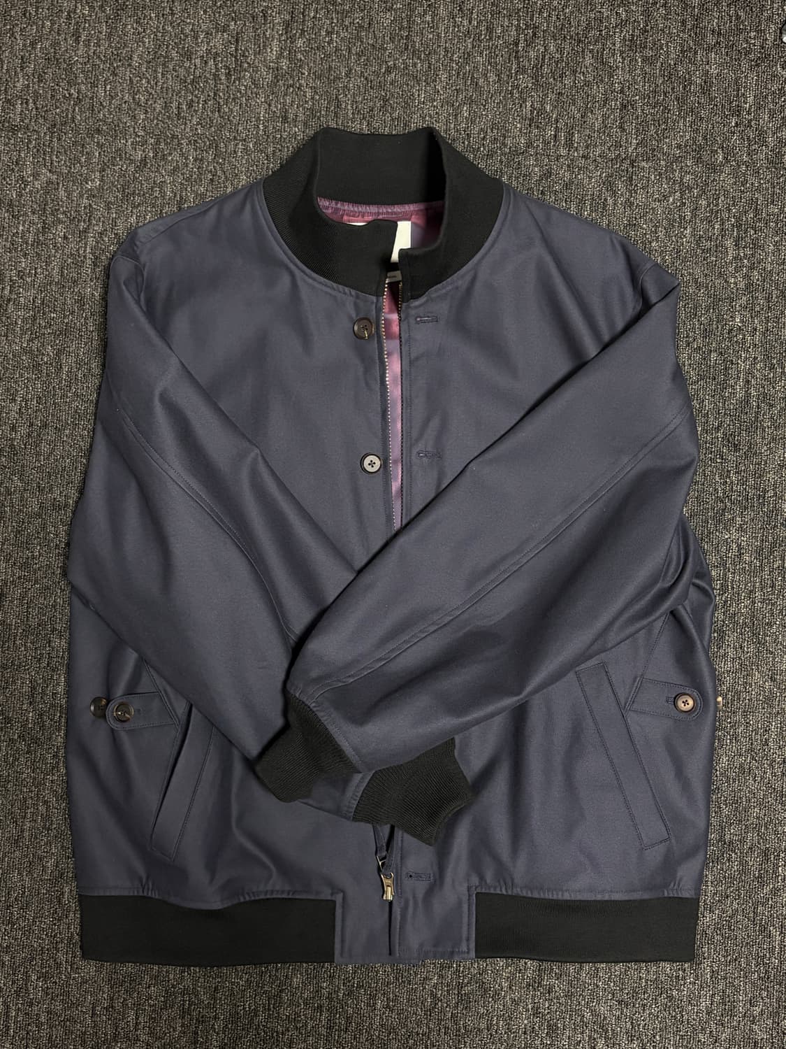 아워셀브스 26ss 탱커자켓 네이비 3 상품이미지2