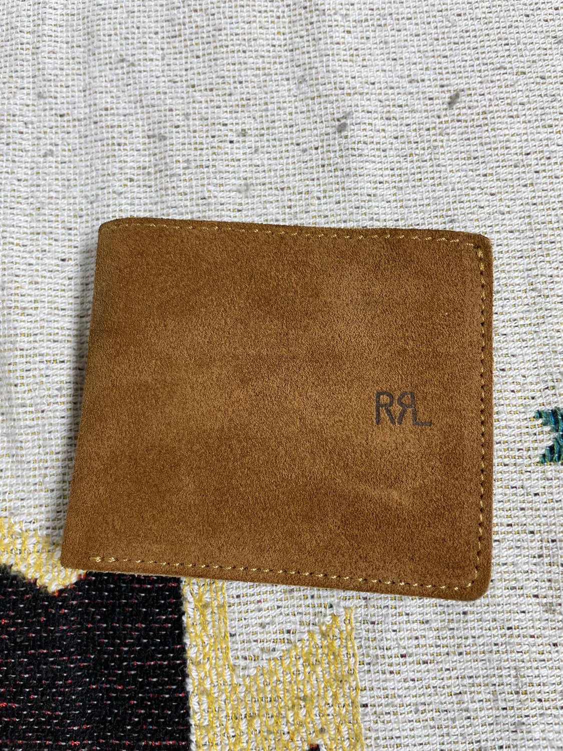 RRL 스웨이드 빌포드 지갑 상품이미지1