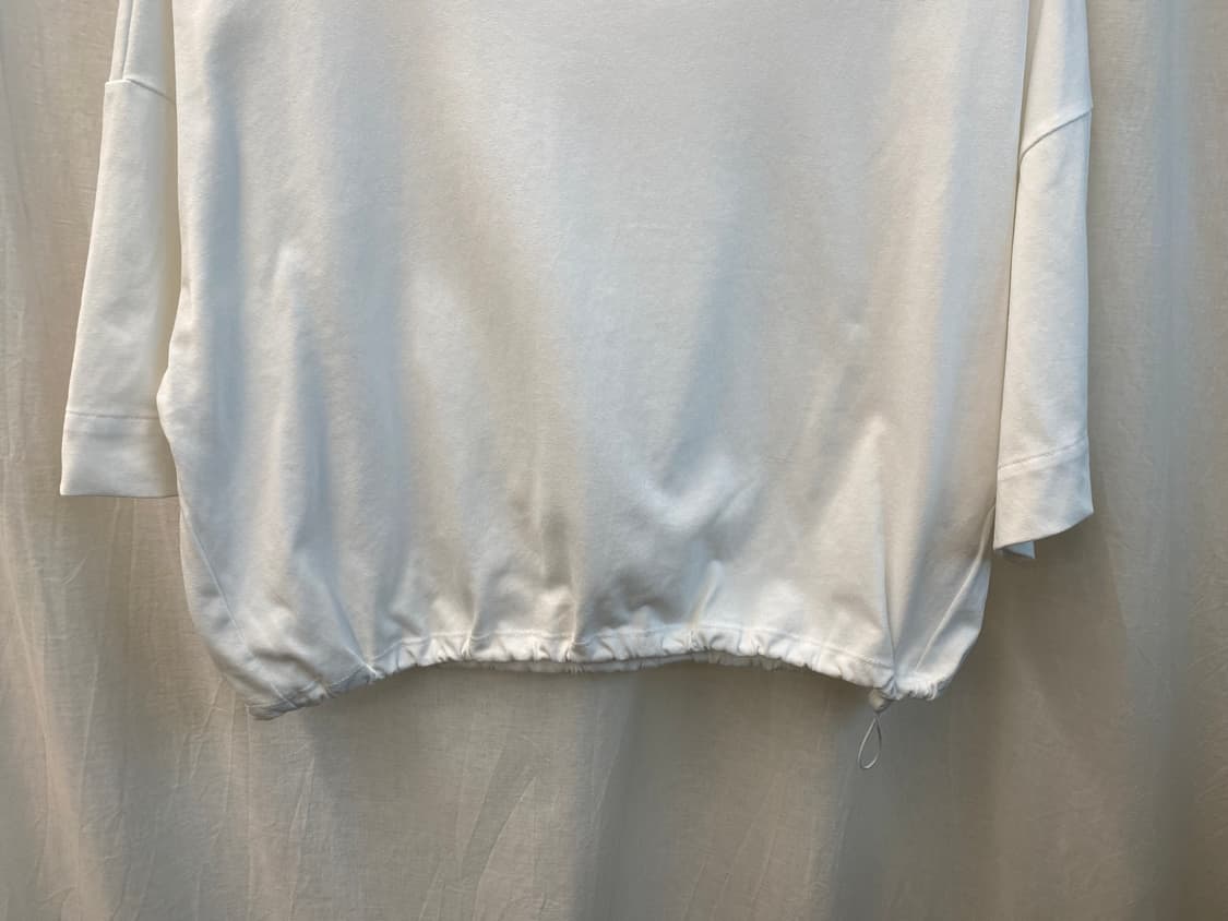 GU 화이트 크롭반팔티셔츠(L) 상품이미지5