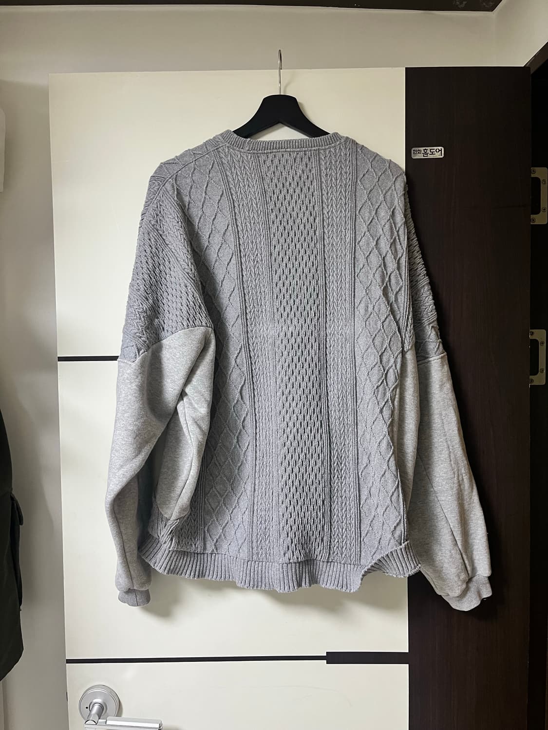 칼오라인 CAL O LINE 케이블 스웻셔츠 상품이미지3