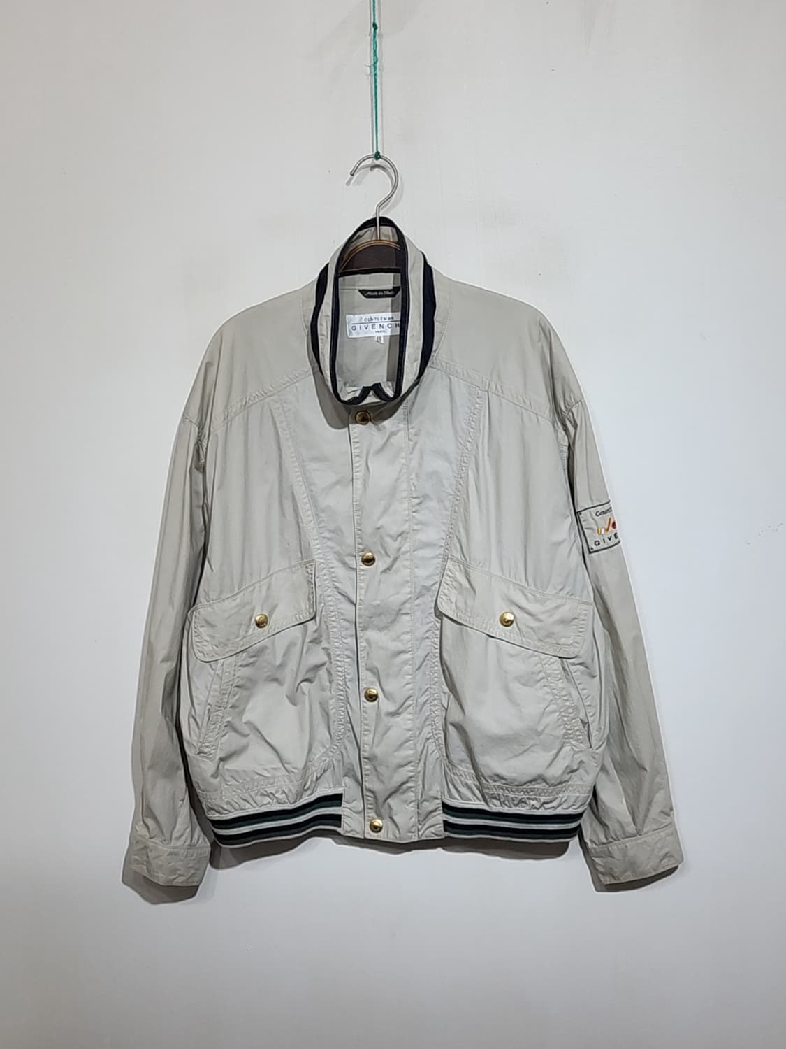 (L) 지방시 점퍼 금장단추 면자켓 이태리판 봄점퍼 상품이미지1