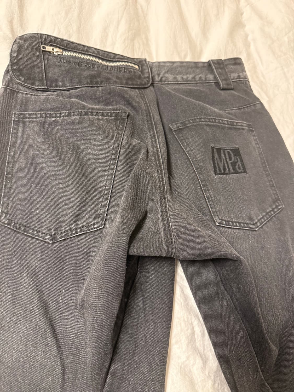 MPa DRIFT DENIM PANTS (BLACK) 상품이미지5