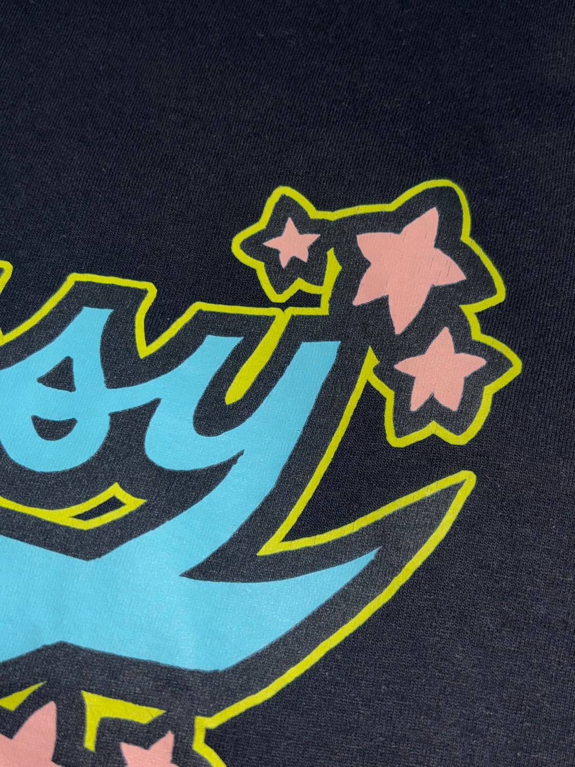 스투시 스타 스크립트 y2k 느낌반팔 상품이미지6