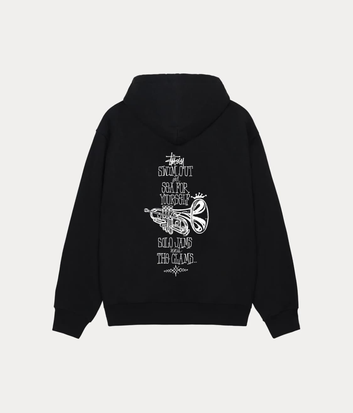 스투시 스윔아웃 후드집업 xl 상품이미지4