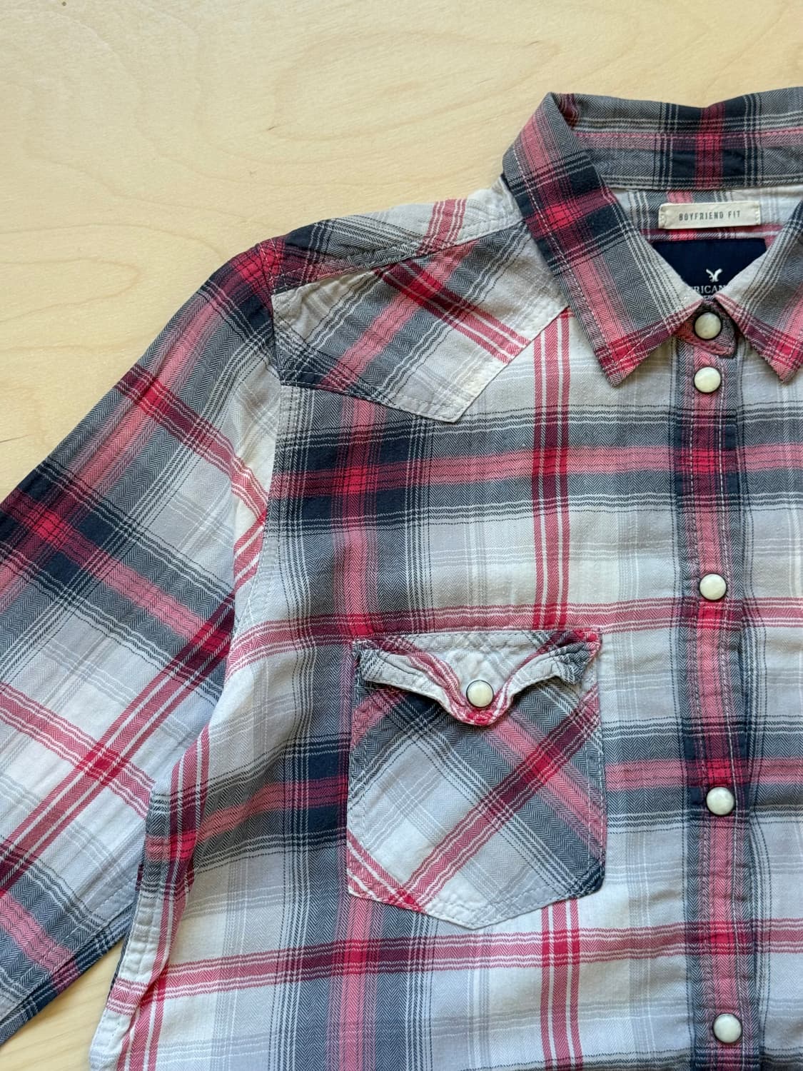 American Eagle western check Shirt 상품이미지3
