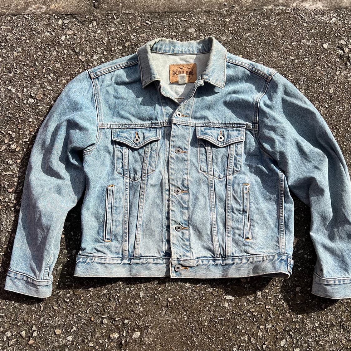 90년대 갭 청자켓 상품이미지1