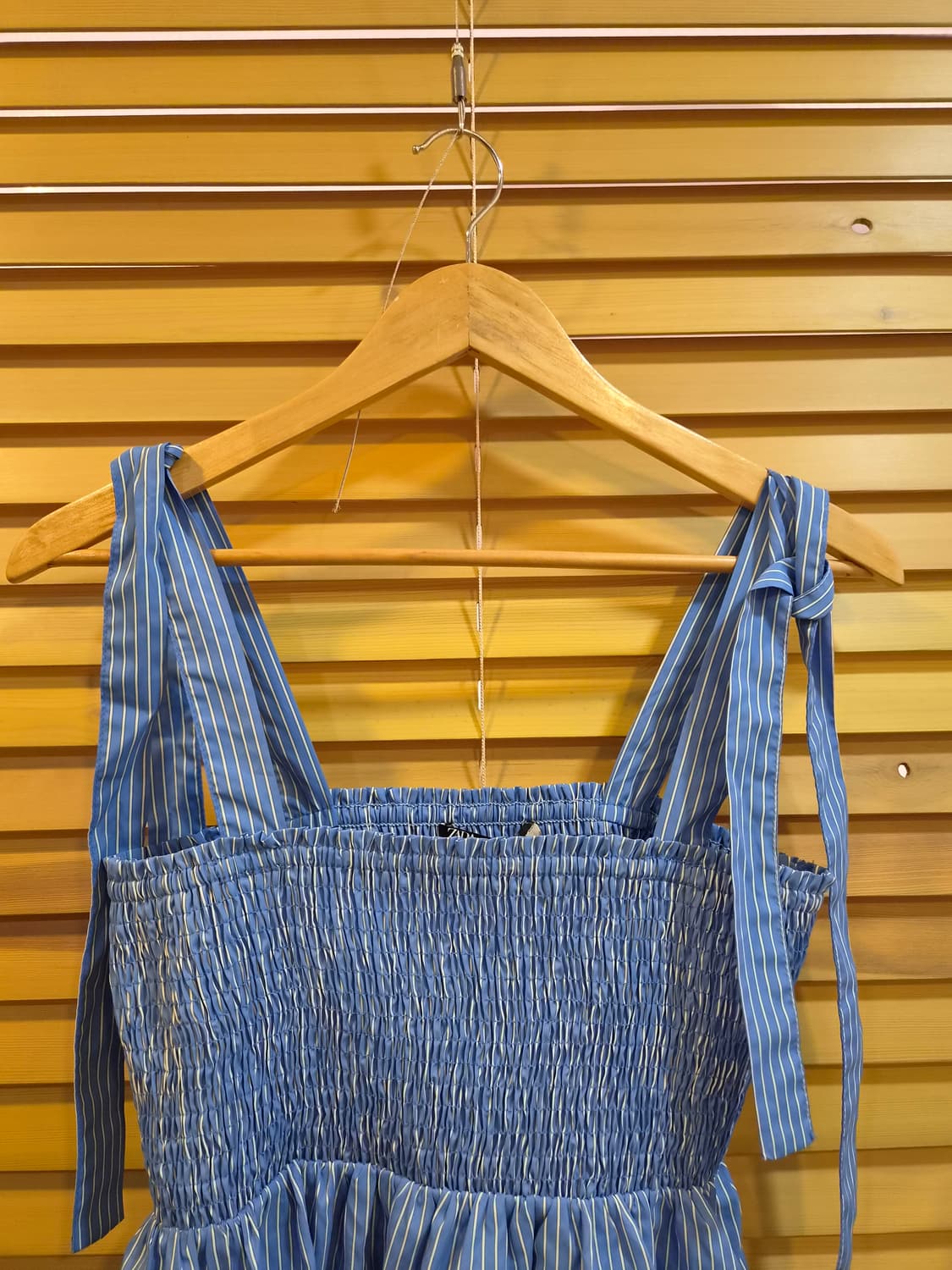Zara 자라 여성 리본디테일 뷔스티에 민소매탑 L사이즈 상품이미지1