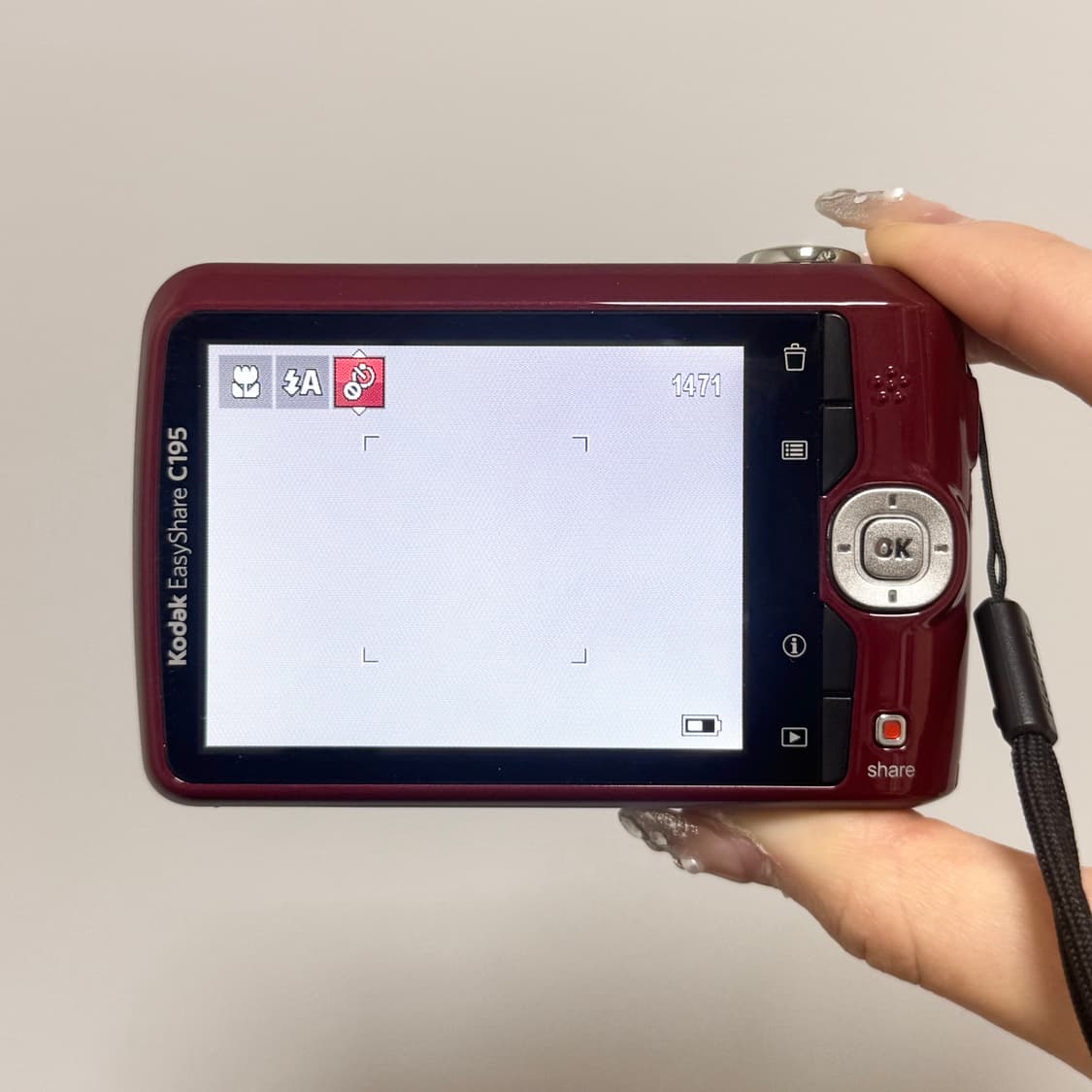 코닥 이지쉐어 C195 레드 | Kodak Easyshare c143 상품이미지7