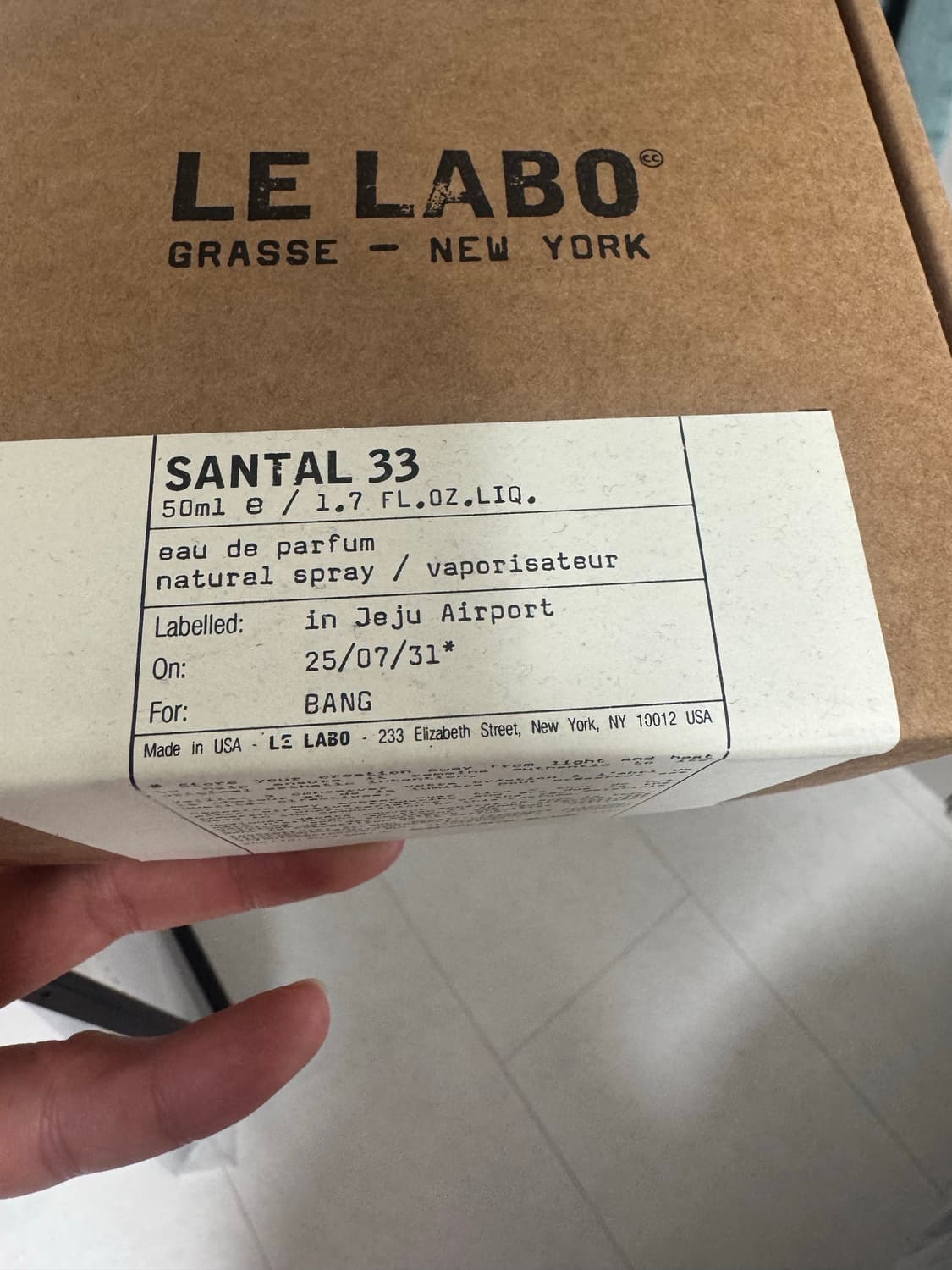 르라보 상탈33 50ml 상품이미지2