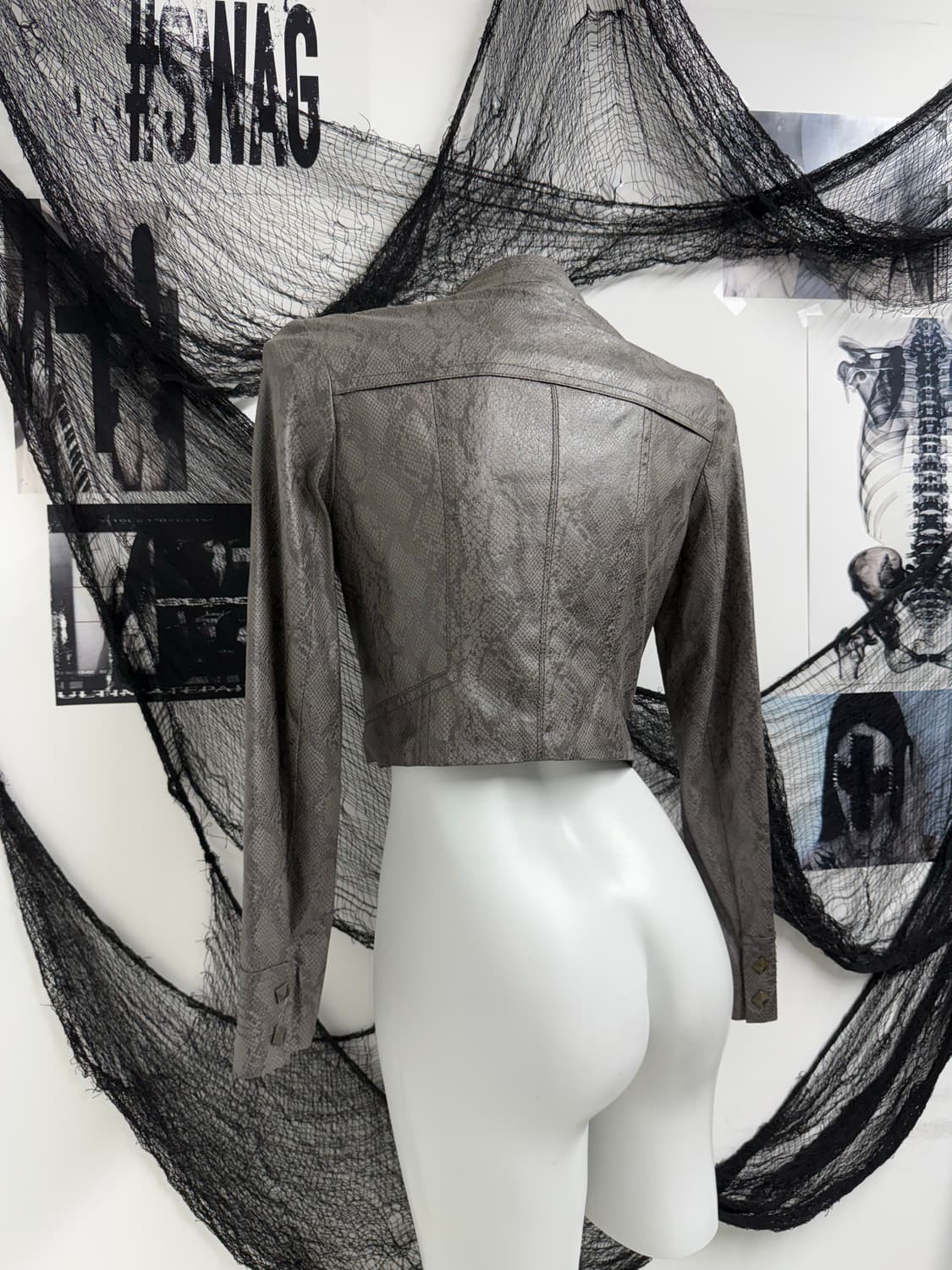 00s snake pattern rider jacket 상품이미지3