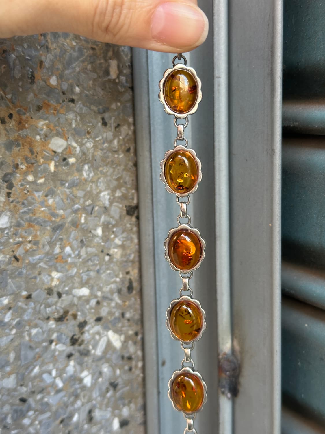 Amber 925silver bracelet   상품이미지2