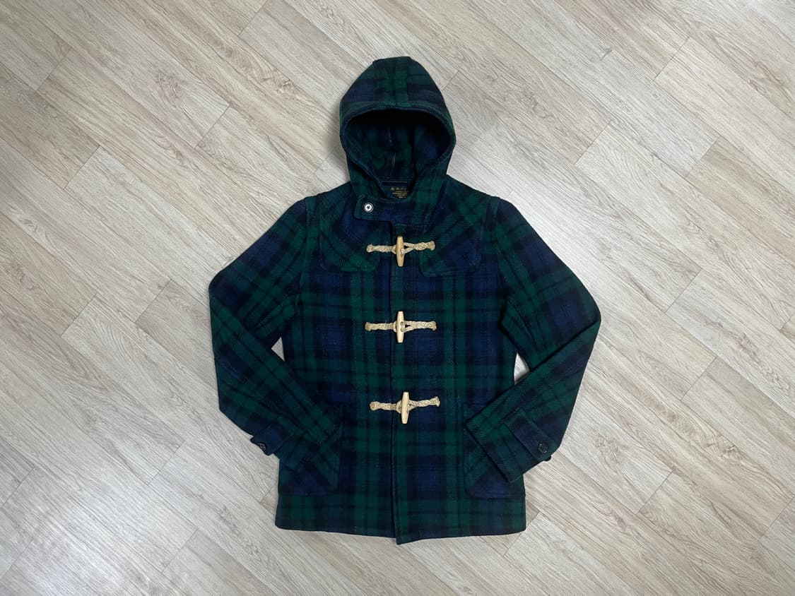 55~66) 피델리티 여성 블랙와치 더플코트(폴로&리바이스) 상품이미지1