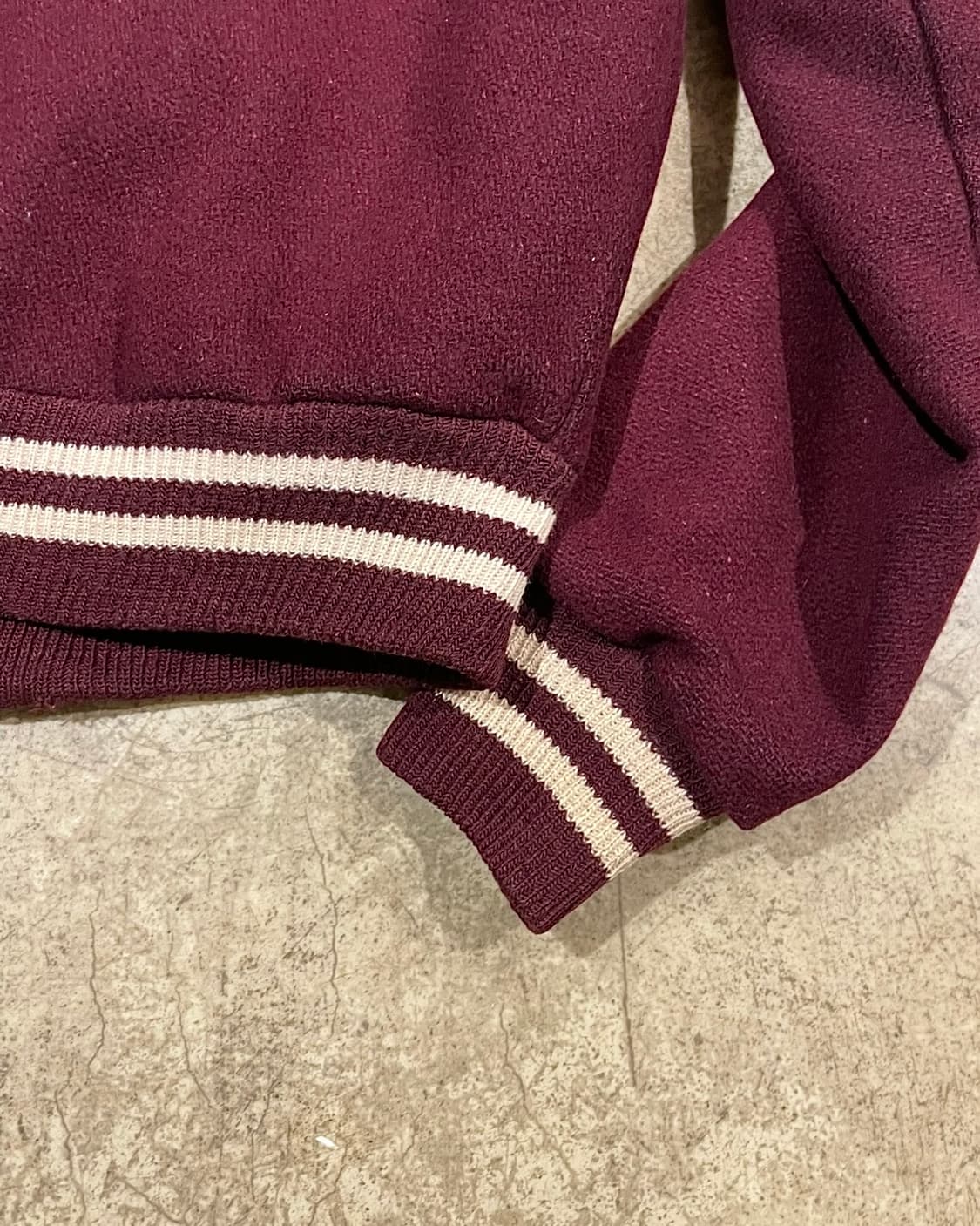 60's Butwin 리버시블 울/나일론 어워드 재킷 (B5165) 상품이미지7