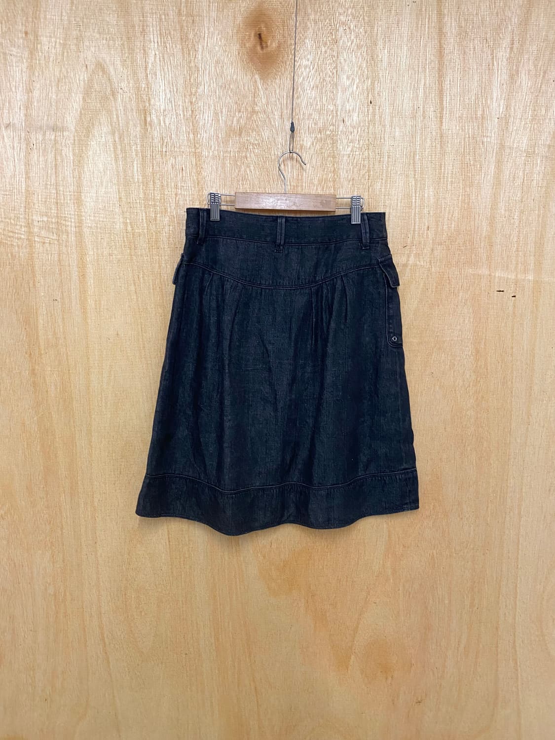 BURBERRY denim skirt 버버리 데님 미디스커트 상품이미지4