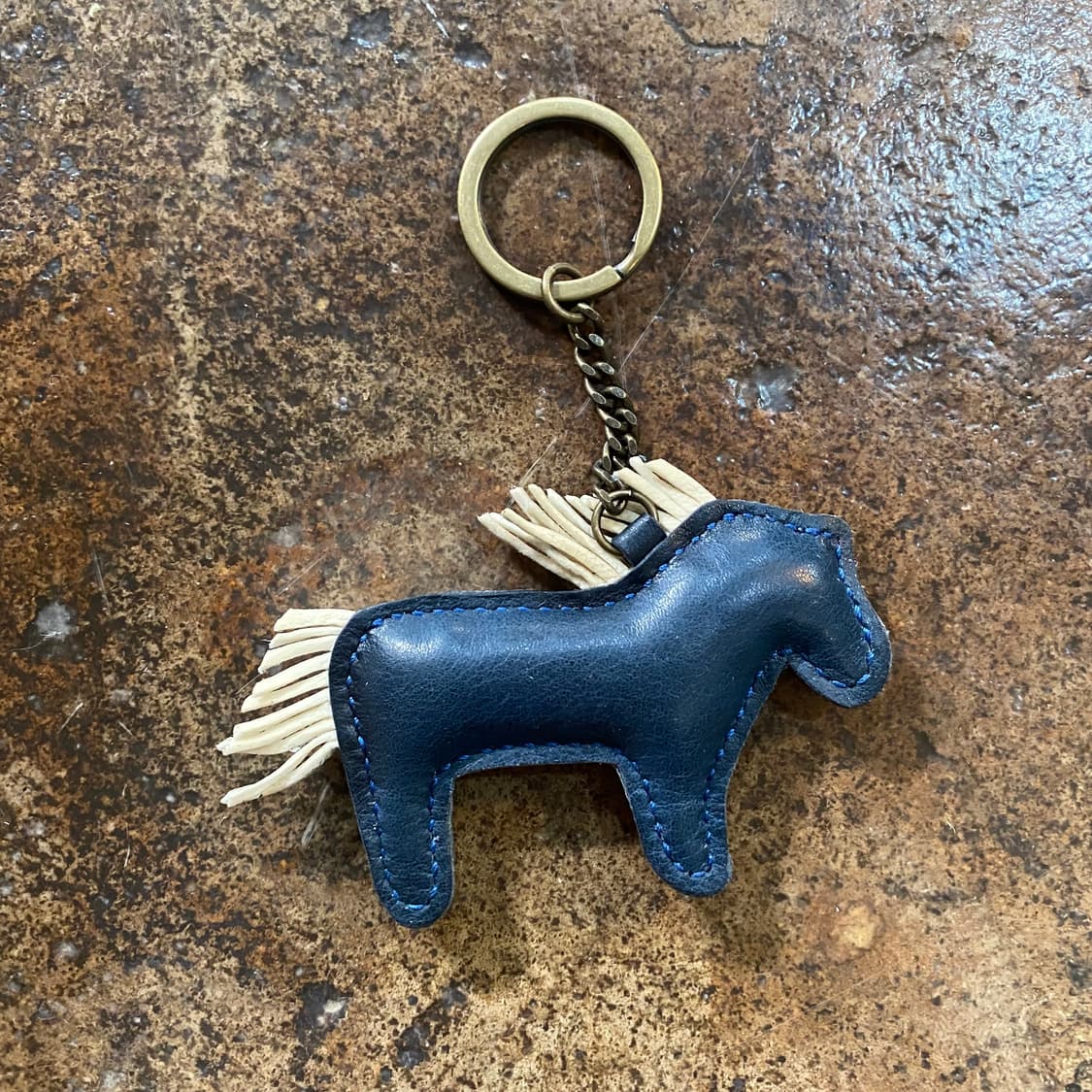 빈티지 가죽 말 키링 상품이미지2