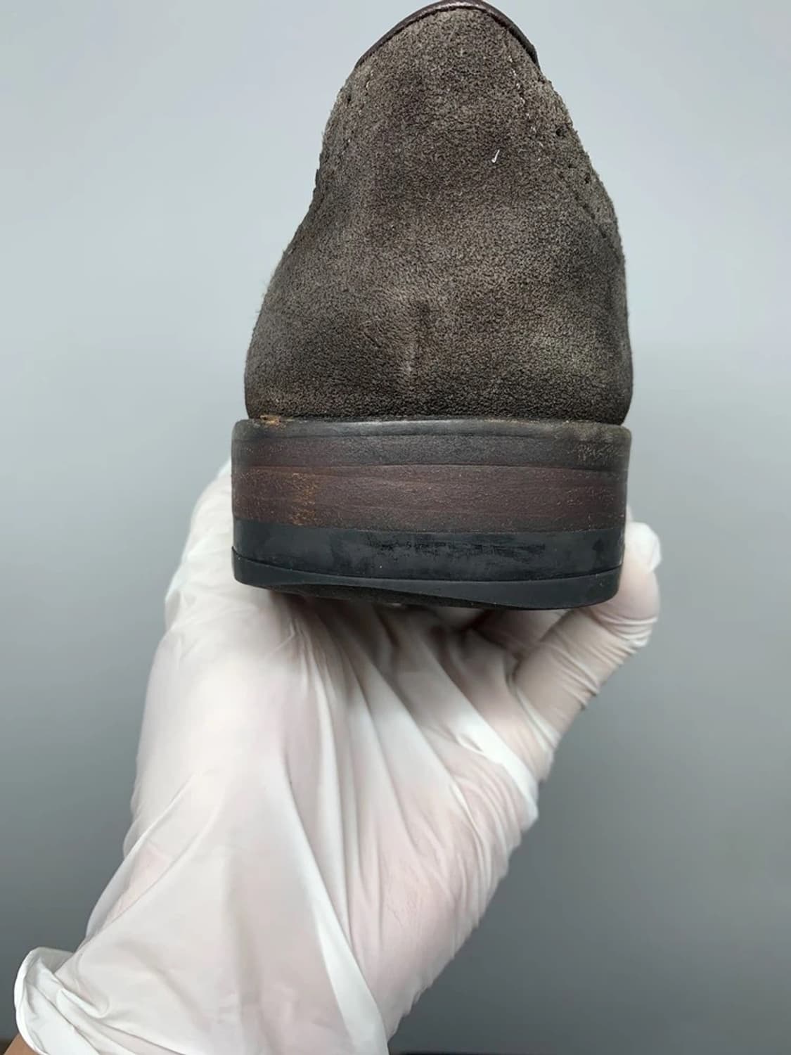 John Varvatos suede wingtip 7.5 상품이미지7