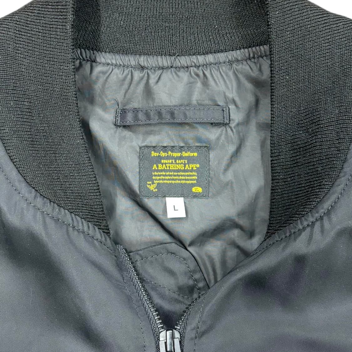 (L) 베이프 MA-1 나일론 봄버 자켓 상품이미지6